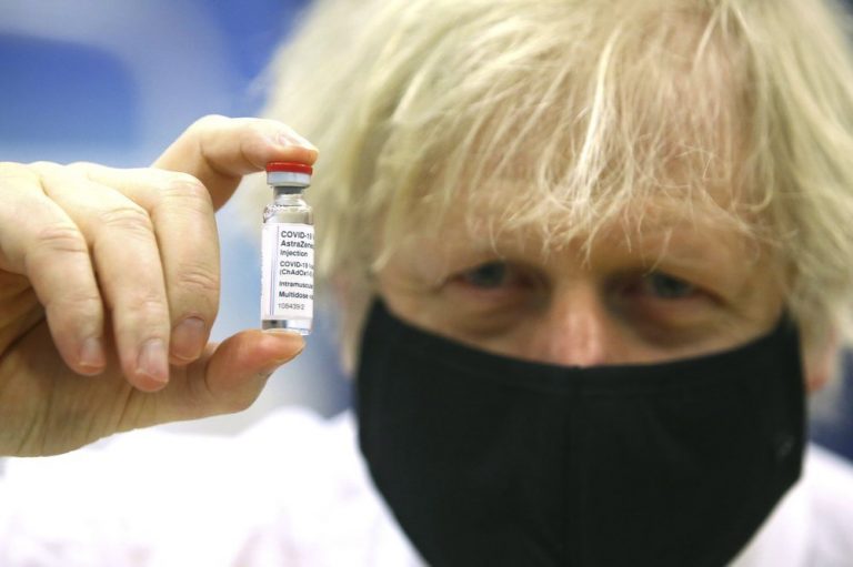 U.K. speeds up COVID-19 vaccinations, aims to have all adults receive 1st dose by July 31