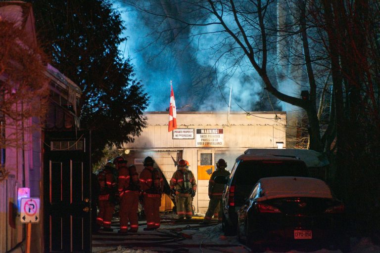 No injuries reported in William Street garage blaze, London fire officials say