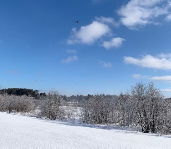 Woman rescued after falling through ice while on hike in Bracebridge, Ont.