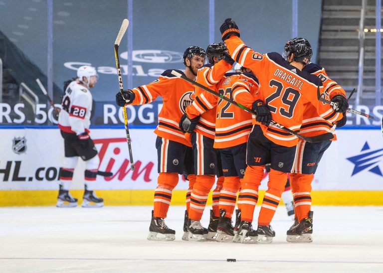 Edmonton Oilers strike for eight goals against the Ottawa Senators