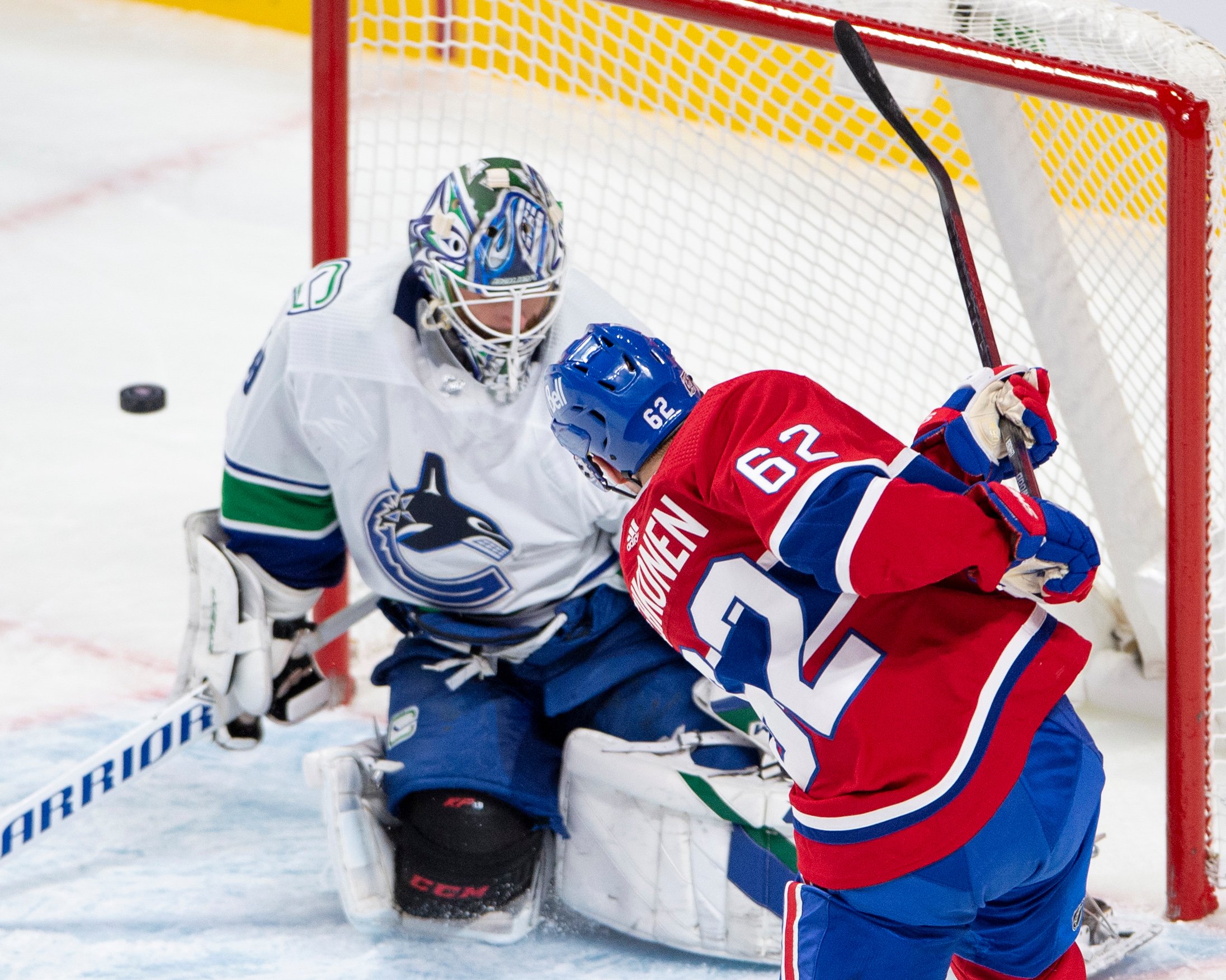 Call of the Wilde Montreal Canadiens dump the Vancouver Canucks 62