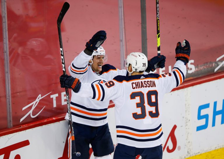 Edmonton Oilers hold off Flames for eighth win in last 10 games