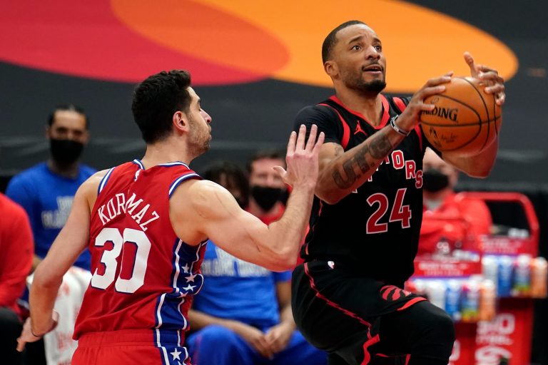 Toronto Raptors drop 109-102 decision to Sixers to split two game series