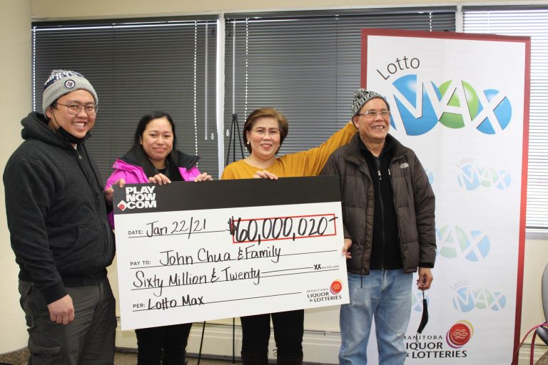 Winnipeg family brings home sweet $60M in Manitoba’s largest lotto win ever