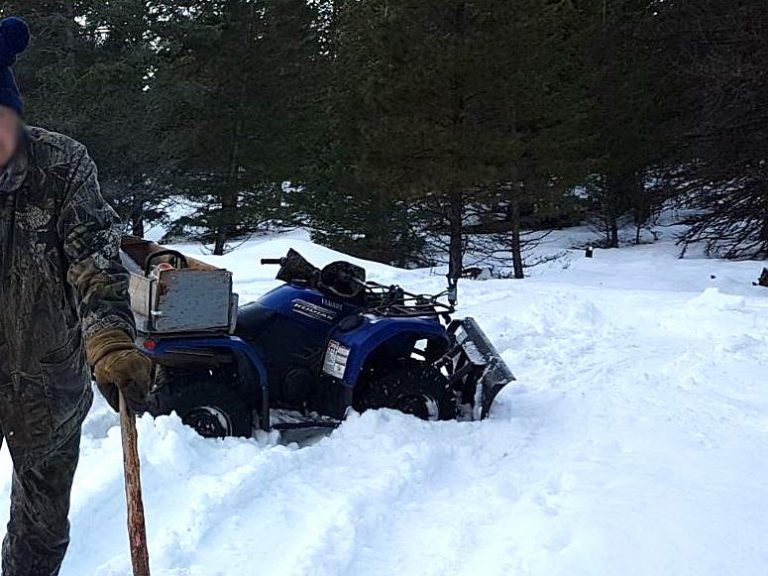 B.C. couple, in their 80s, rescued after ATV got stuck: RCMP