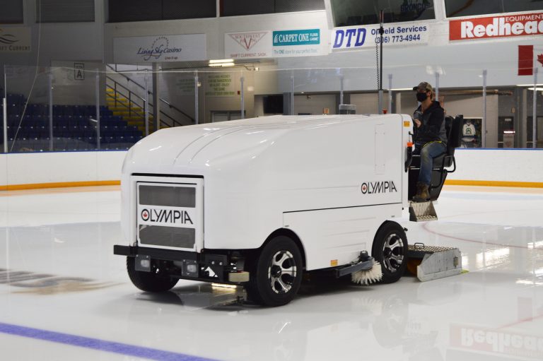 Electricity is in the air at Swift Current, Sask., hockey rink