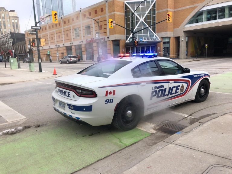 Stolen truck and plates recovered after downtown London arrest: police