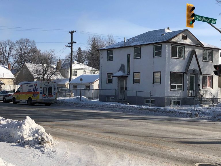 One person taken to hospital after Winnipeg house fire