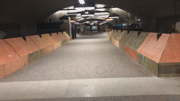 Homeless advocates cry foul over STM covering metro benches