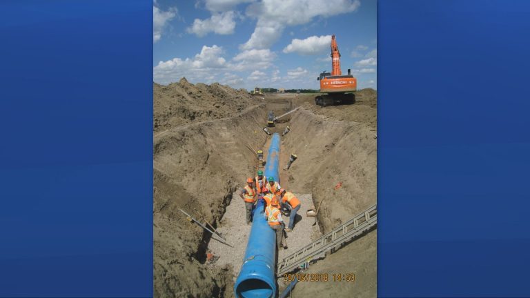 City of Moose Jaw approves additional dollars for unforeseen changes to water pipeline project