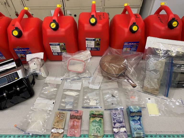 Leduc RCMP charge 2 men in January shooting, seize drugs and stolen vehicles