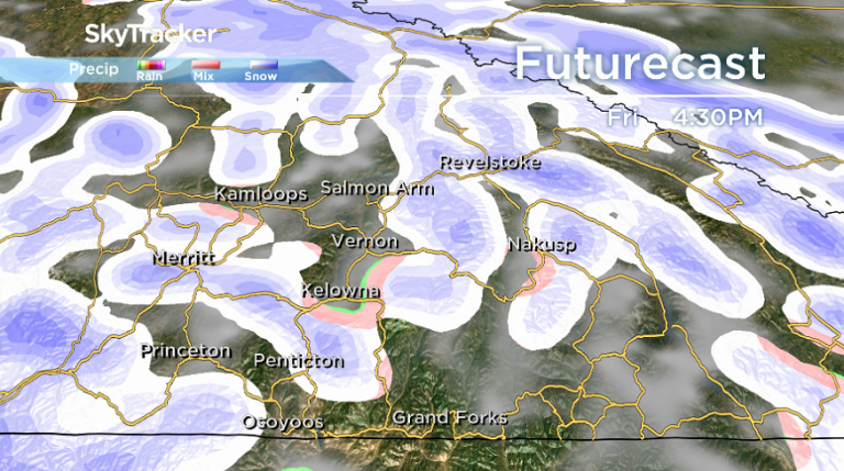 Okanagan weather: Warm finish to February