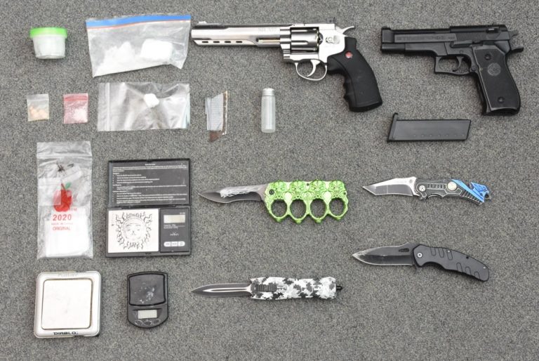 Two people facing drugs and weapons charges in Strathroy-Caradoc