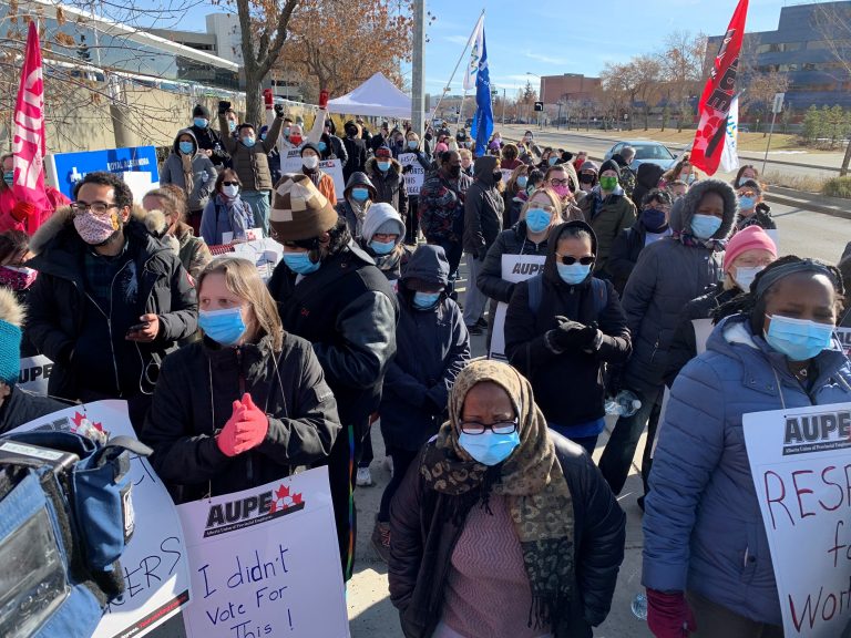 Hundreds of workers disciplined by AHS after 2020 wildcat strike: union