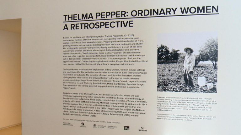 Thelma Pepper honoured with exhibition at Remai Modern Art Museum