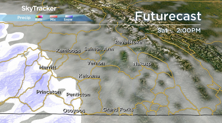 Okanagan weather: Temperatures to warm up for Family Day long weekend