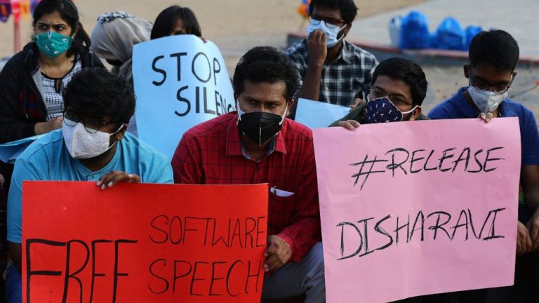 No bail for Indian climate activist over farmer protests