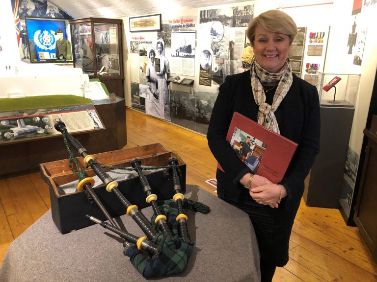 ‘They’ve seen a lot of history’: Century-old military bagpipes return home to Nova Scotia
