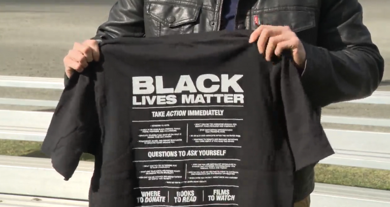 Vancouver film company apologizes after crew member told to remove Black Lives Matter shirt