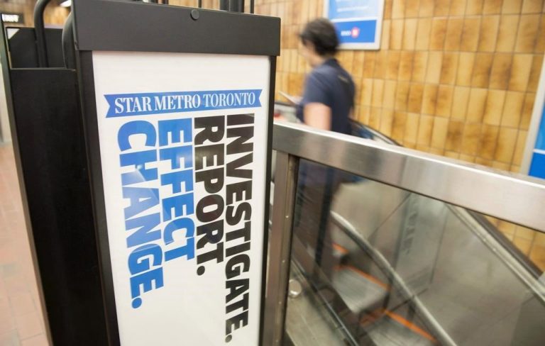 A world without news: Papers publish blank front pages to highlight industry struggles