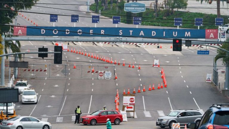 Dodger Stadium vaccination site temporarily closing due to lack of doses
