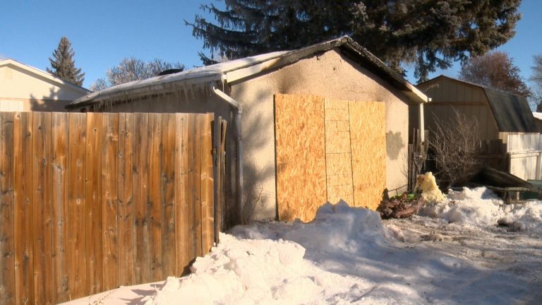 Dog found dead after garage fire in Confederation Park