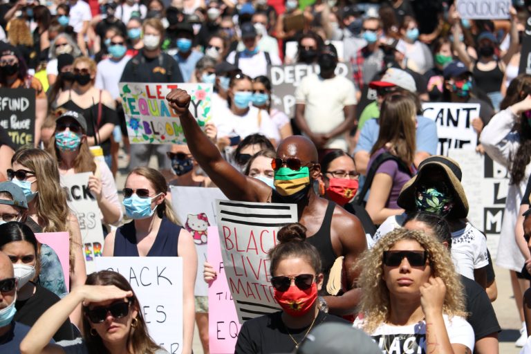 Where do things stand after a massive Black Lives Matter London rally called to defund the police?