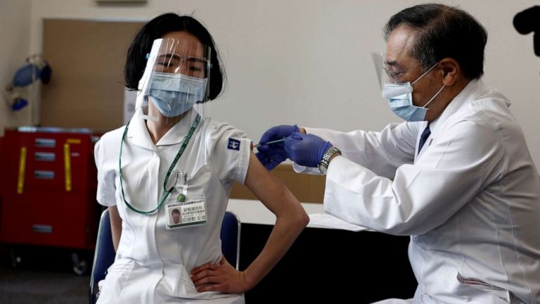 Japan begins COVID-19 vaccinations as Tokyo Olympics draw closer
