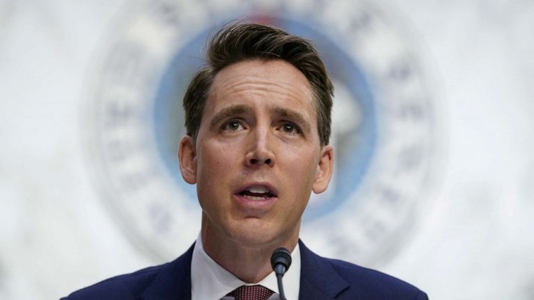 Wife of GOP Sen. Hawley files criminal complaint over protest at their home