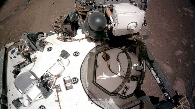 NASA releases new video of Perseverance rover landing on Mars