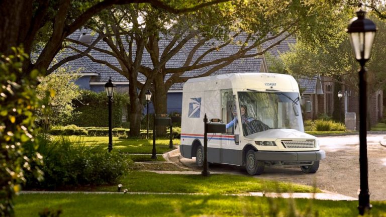 ‘Neither snow nor rain nor heat’: USPS unveils rugged new mail trucks