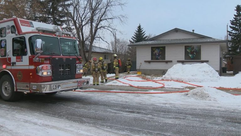 No people injured but dog, bunny dead after Calgary basement fire