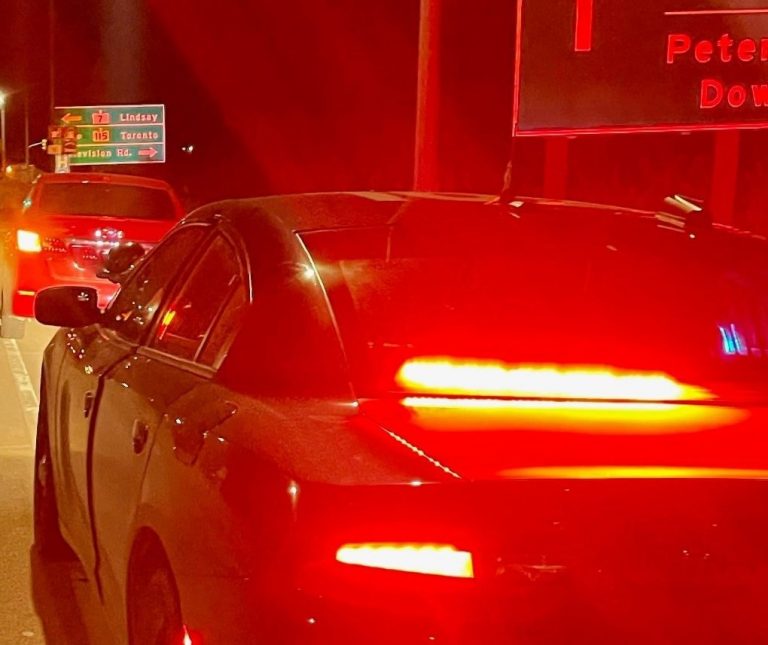 Peterborough driver charged after travelling nearly double speed limit on Hwy. 7: OPP