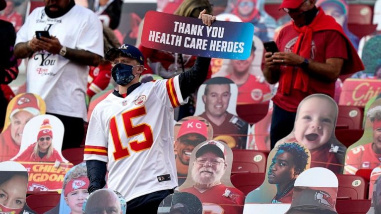 NFL honors health care workers at Super Bowl LV