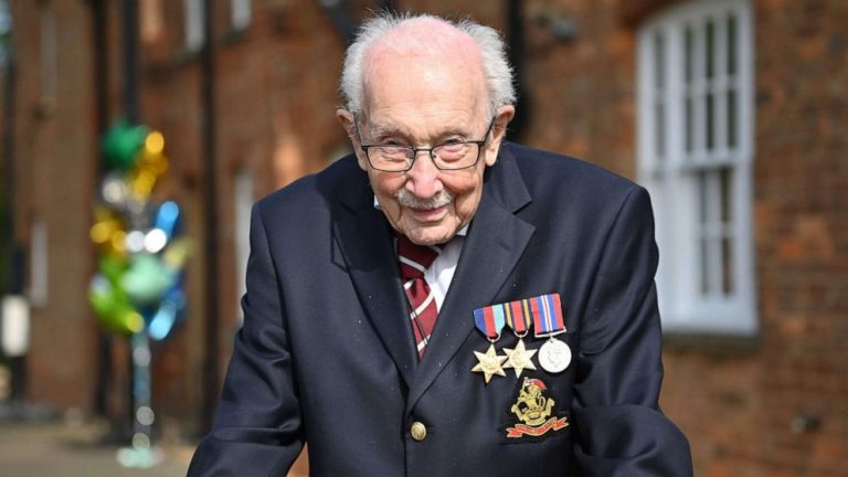 Sir Thomas Moore, WWII veteran who raised COVID-19 funds, dies at 100