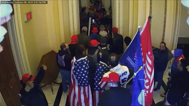 Video of U.S. Capitol riot offers fresh details as Trump impeachment trial continues