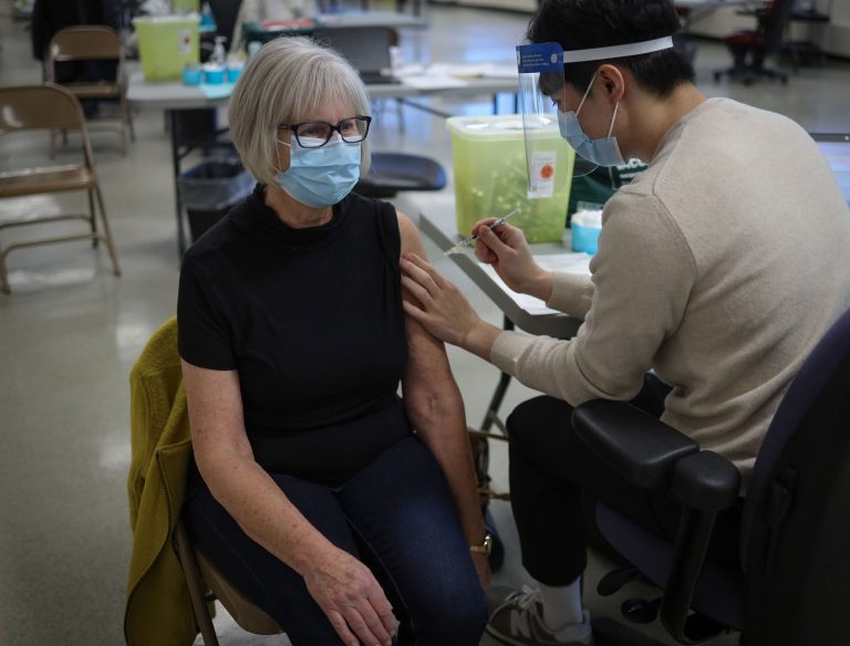 AHS COVID-19 vaccine booking website will be down for upgrades Wednesday morning