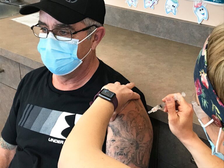 Why is B.C. on its 1st age group when Alberta is opening vaccination to anyone 65+?