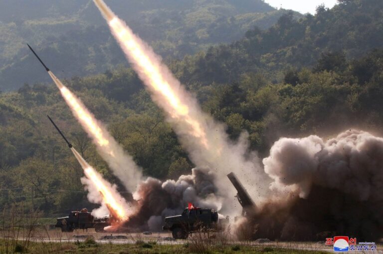 North Korea fires 2 unidentified projectiles into sea, South Korea says