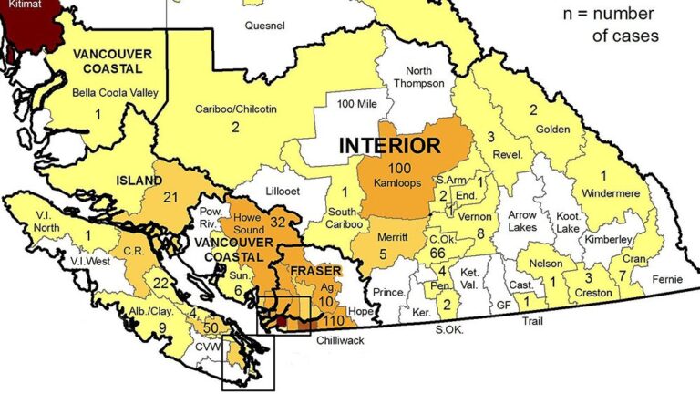 Coronavirus: Okanagan sees sudden rise in number of confirmed cases