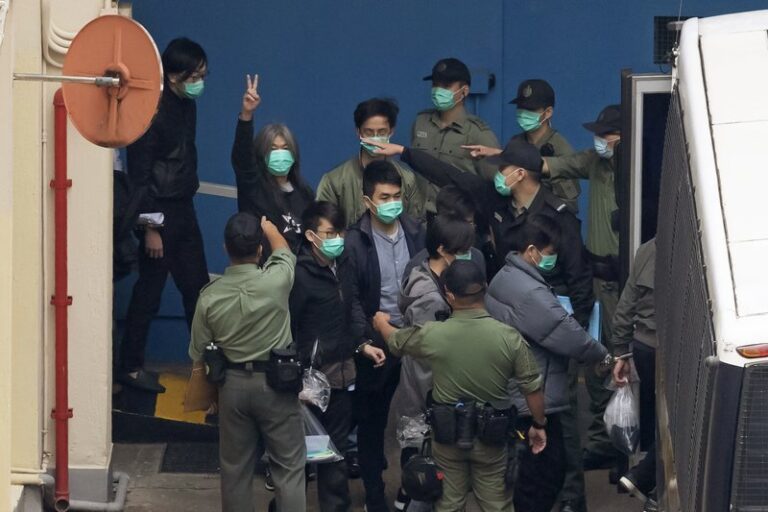 Court hearing for Hong Kong pro-democracy activists enters 4th day Court hearing for Hong Kong pro-democracy activists enters 4th day