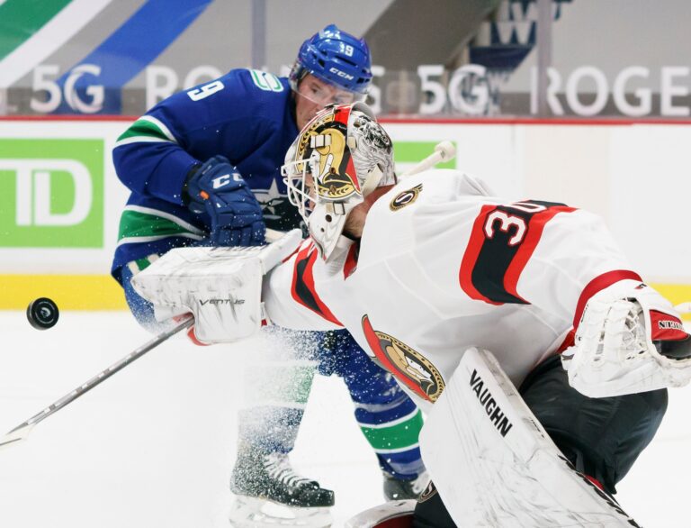 Ottawa Senators await update on injured goaltender Matt Murray ahead of Canucks visit