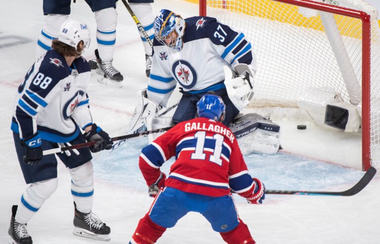 Four-goal second period launches Habs over Jets 7-1