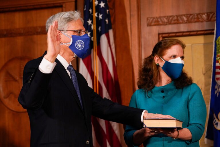 Merrick Garland sworn in as U.S. attorney general, says will adhere to ‘norms’