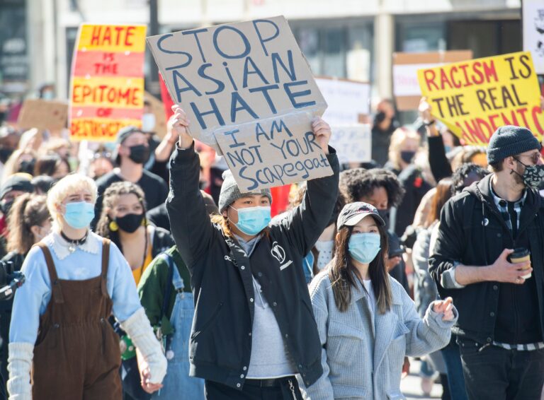 Thousands march in Montreal to denounce the rise of anti-Asian hate crime