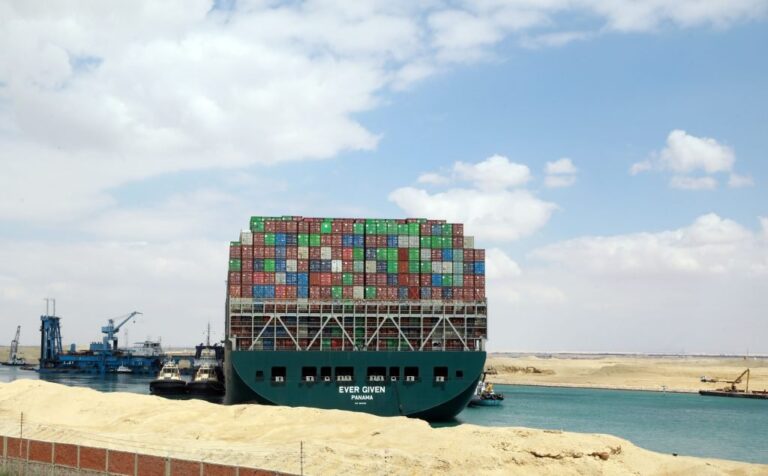 Attempts to move ship blocking Suez Canal fail as more nations offer help