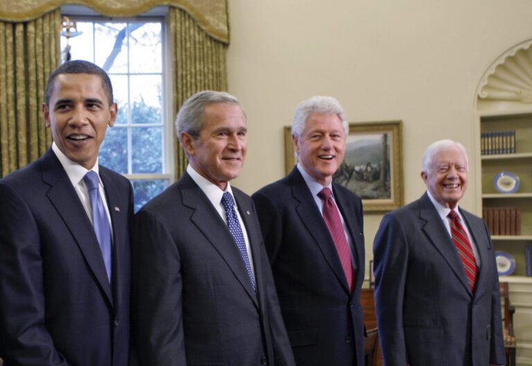 Former U.S. presidents to urge Americans to get coronavirus vaccine in new ads