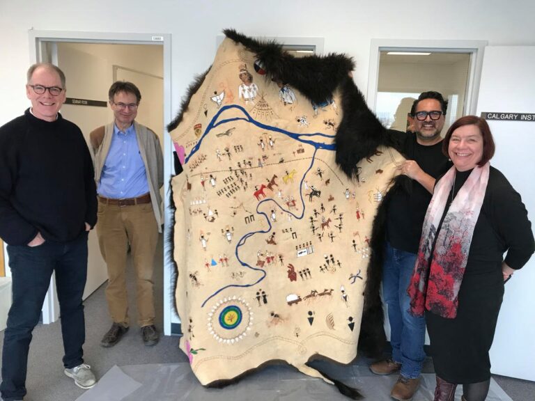 Local artist maps Calgary Stampede history through a First Nations lens