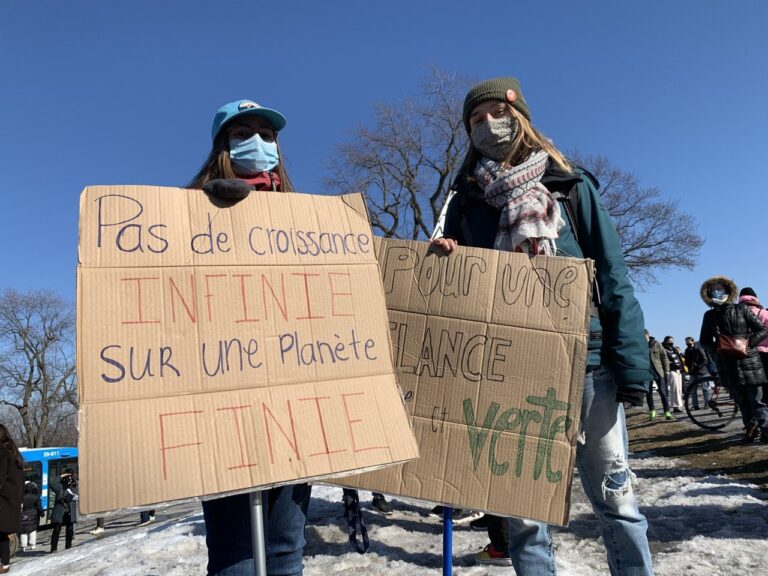 Hundreds gather in Montreal to mark Global Day of Climate Action