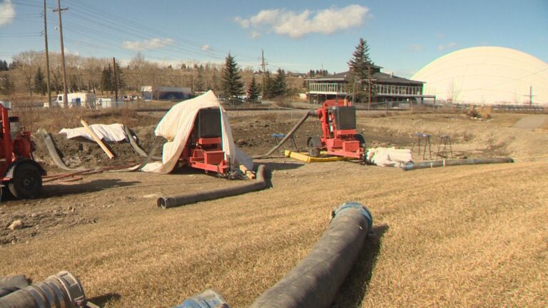 Calgary golf course facing delayed open due to ongoing sewage repair